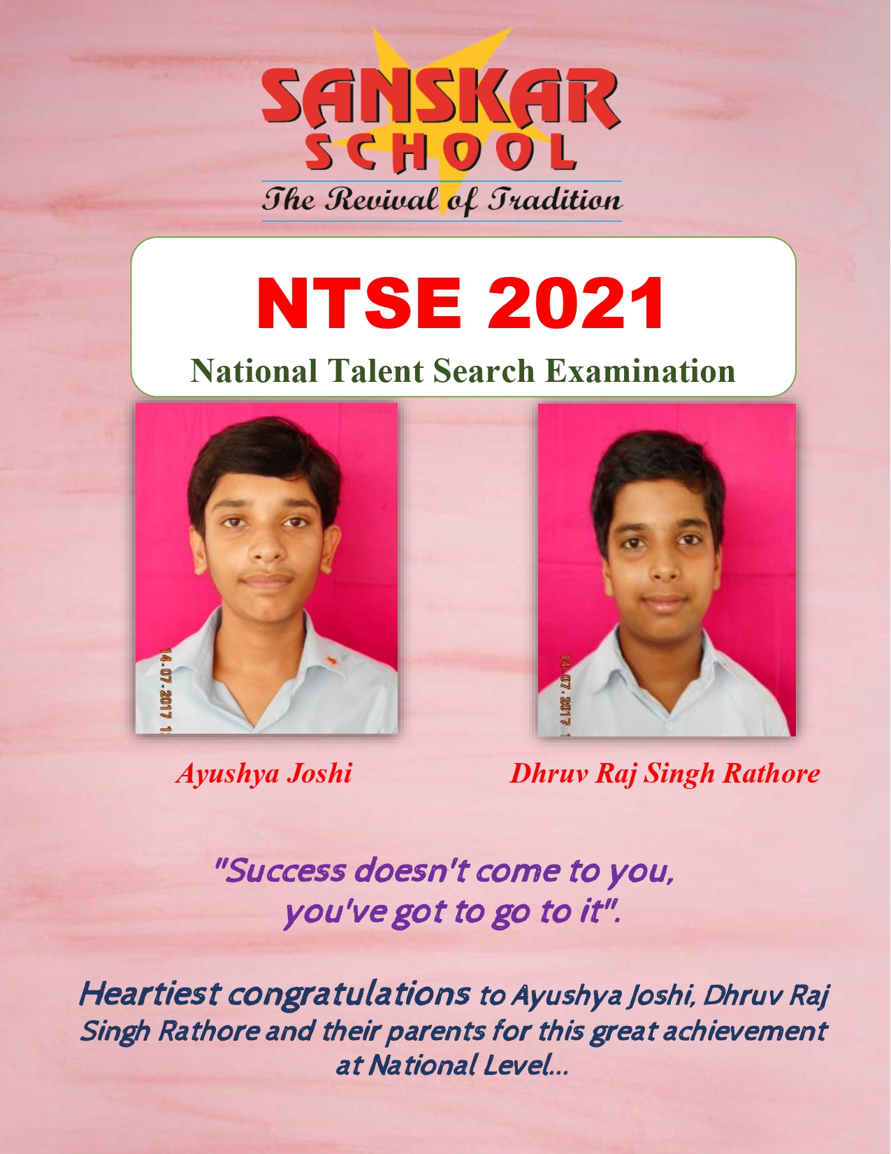 NTSE 2021