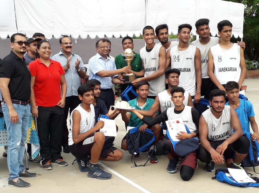 Sanskar School Clinches Anirudh Mayaram Smriti Xavier Cup Basketball Tournament