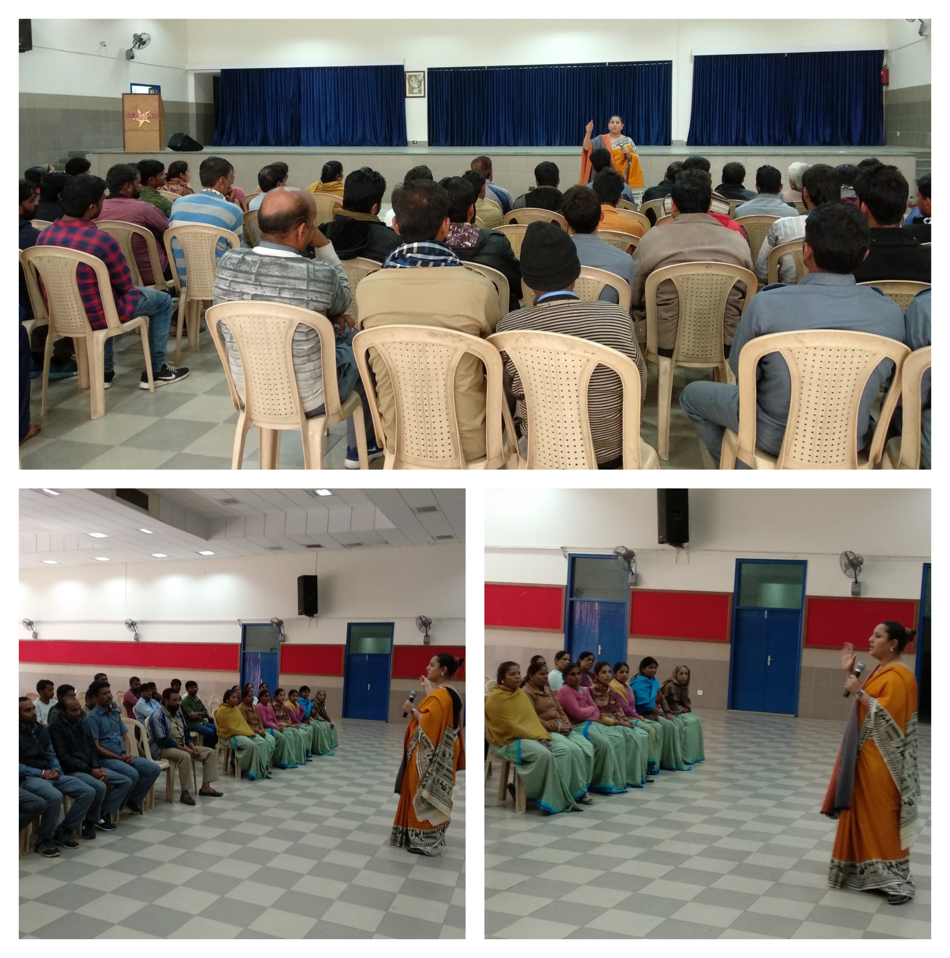 A session for Grade IV staff on POSCO held at Sanskar 